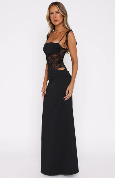 LACY Maxi Dress – Black