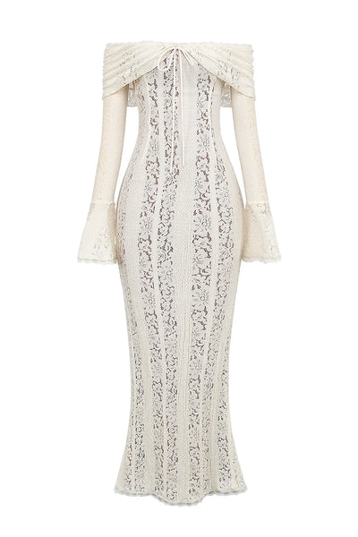 ELENA MAXI DRESS - WHITE