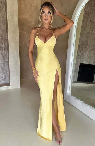 LANA MAXI DRESS – Lemon