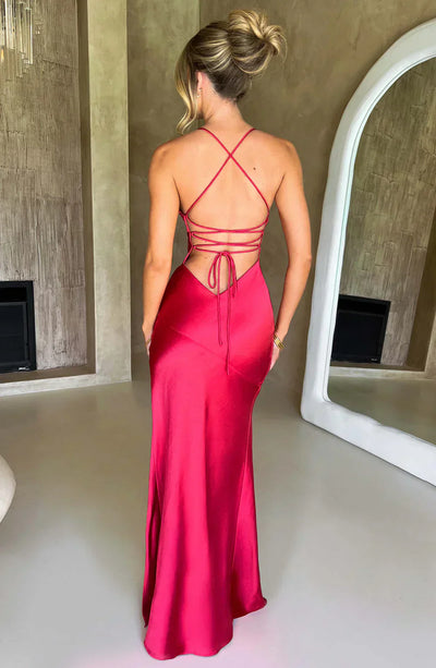 LANA MAXI DRESS – Red
