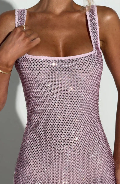 ATHENA MAXI DRESS - PINK